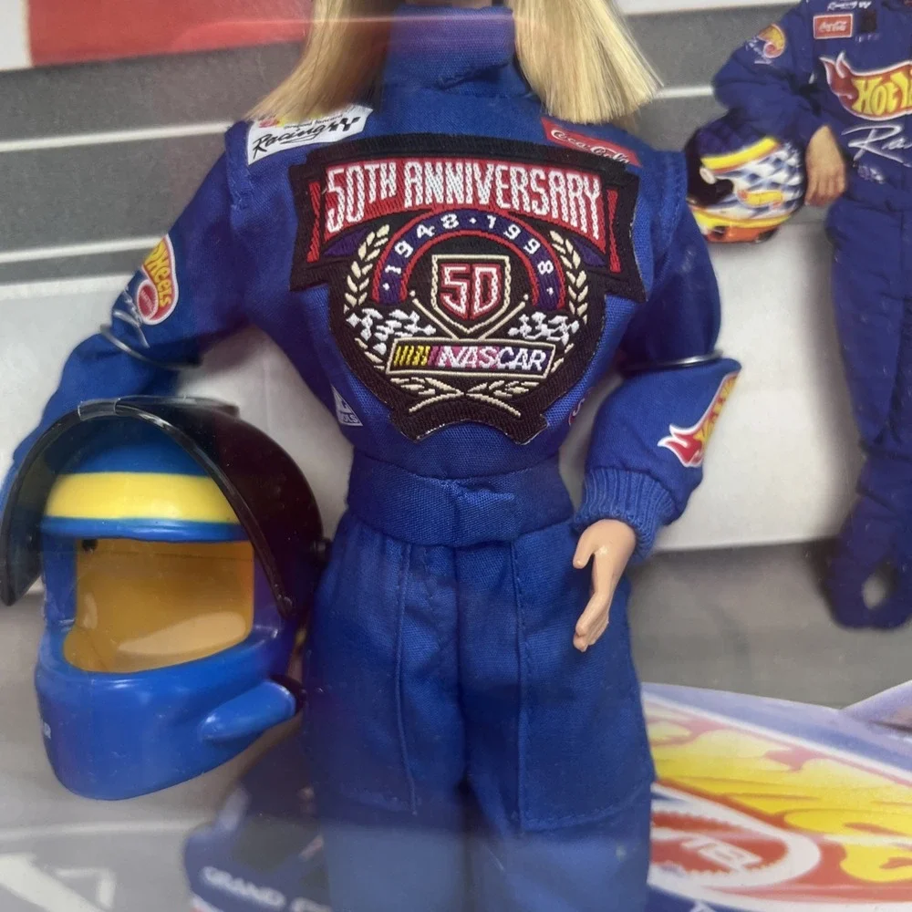 1998 NASCAR 50th Anniversary Barbie #20442 Collector Edition NRFB Mattel Vintage